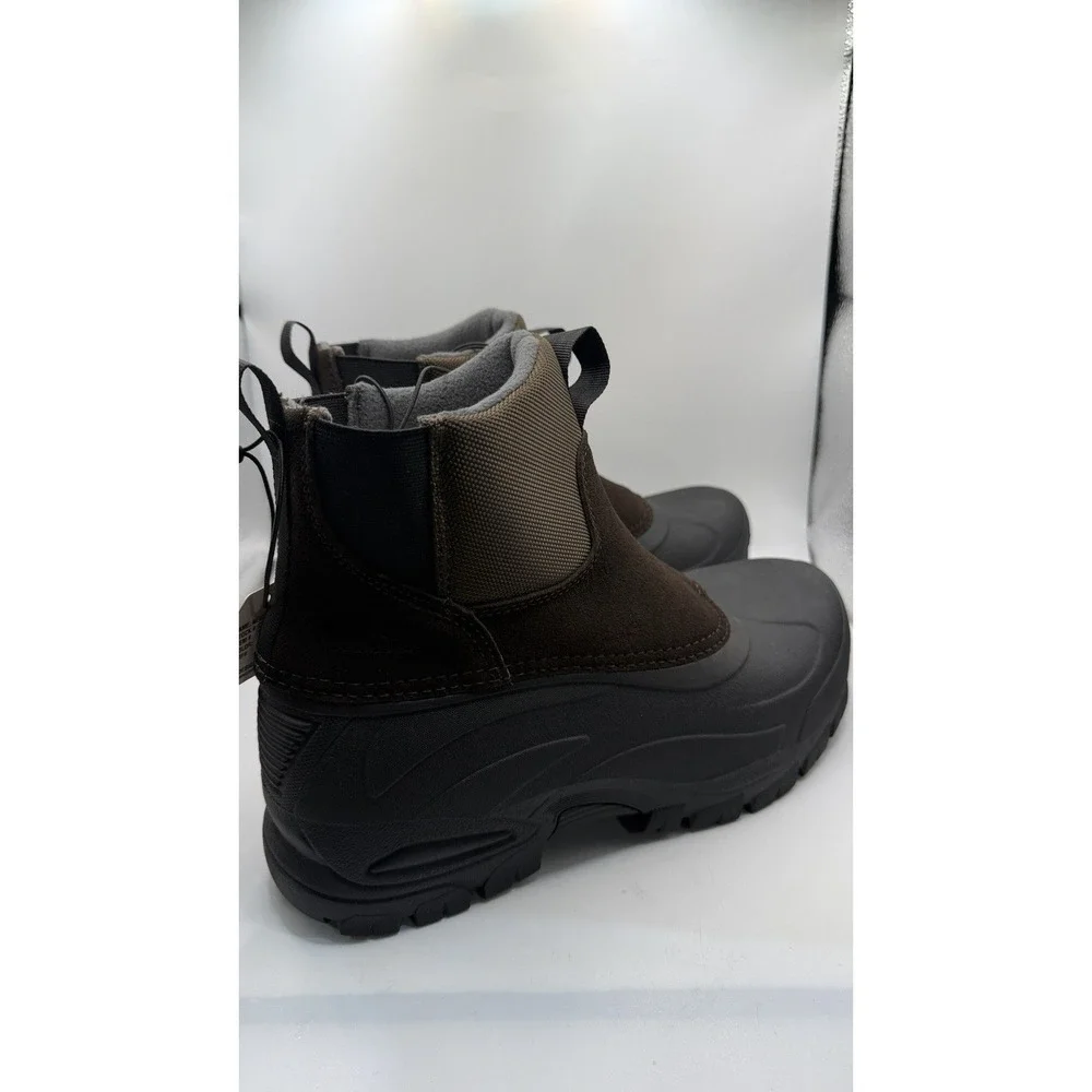 Staheekum Men's Size 9 Pull-on Winter Boots Cold Rated -20 degrees Brown